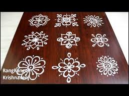 Easy Kolams For Beginners Easy Beginners Rangoli Small Muggulu For Beginners Rangrangoli Small Rangoli Design Rangoli Designs Colorful Rangoli Designs