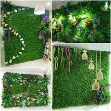 Shop wayfair for the best artificial grass backdrop wall. Wedding Event Artificial Grass Lawn Wall Backdrops Decorations Simulation Plants Ebay