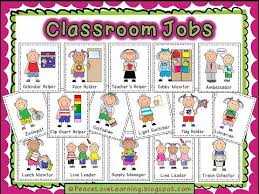 Classroom Job Printables From Peace Love And Learning