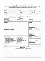 Doctor Referral Form Template Awesome 8 Medical Referral Form Samples Free Sample Example In 2020 Medical Referrals Templates