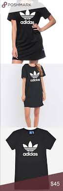 Adidas Originals Trefoil Tee Dress Adidas Dress Tee Dress Clothes Design