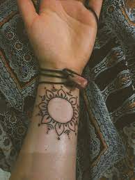 Sport a dark brown wig and a thick braid to show off your bold side. Fresh Mandala Tattoo Small Mandala Tattoo Hippie Tattoo Simple Mandala Tattoo