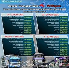 No agen po haryanto area malang dan surabaya : Hari Ini Naik Segini Harga Tiket Bus Po Haryanto Ada Juga Tarif Khusus Larangan Mudik