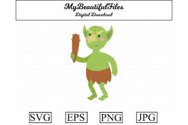 Download Halloween Goblin Clipart Graphic By Mybeautifulfiles Creative Fabrica SVG Cut Files