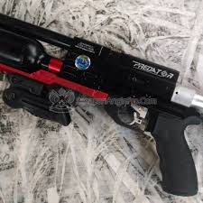 Pada senapan jenis pcp ini kami selalu kami sediakan pompa manual untuk pengisian udara tekannya. Senapan Pcp Bocap Predator 500cc Senapan Angin