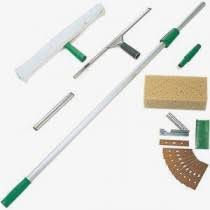 Swivel handle with interchangable insert. Window Cleaning Kits