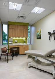A Working For The Greater Good Perkins Will Exam Room Idea Medical Office Design Healthcare Design Clinic Design