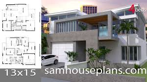 Looking for a perfect four bed room house design?. House Plans 13x15 With 4 Bedrooms House Plans S