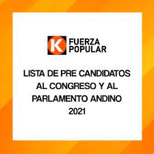 Julio cesar reategui vela, candidato con el numero 4 por el partido de fuerza popular conversó con nosotros sobre su deseo de ser congresista de la república. Partido Politico Fuerza Popular On Twitter Fuerza Popular Informa A La Opinion Publica Su Lista Completa De Pre Candidatos Al Congreso De La Republica En Todo El Pais Y Parlamento Andino