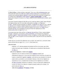 El libro de enoc (o libro de henoc, abreviado 1 enoc) es un libro intertestamentario, que forma parte del canon de la biblia de la iglesia ortodoxa etíope pero no es aceptado como canónico por las demás iglesias cristianas,a pesar de haber sido encontrado en algunos de los códices de la. Los Libros Apocrifos By Julieta Lopez Issuu