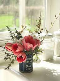 Sadly, bouquets of flowers can be expensive to buy, and can wilt quickly. Little Farmstead Two Ideas For Spring Farmhouse Flower Arrangements Fake Flower Arrangements Spring Flower Arrangements Flower Arrangements