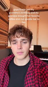 Jonah Marais Celebrates Grandma's Birthday with Favorite Coffee and Nut  Goodie Bar