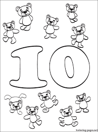 Free homeschooling and educational printables. Numbers 1 10 Coloring Pages Coloring Home