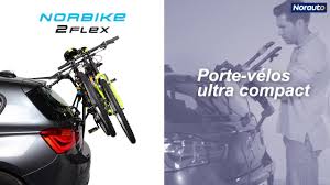 Porte Velo De Coffre Suspendu Norauto Norbike2 Flex Pour 2 Velos Disponible Sur N Youtube