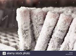 Frozen Blood Sample In Laboratory Samples Freezer Close Up Stock Photo Alamy