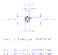 NXP NTS0104GU12,115: Symbol, Footprint, 3D STEP Model ...