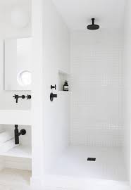 Black And White Shower Tile Amee Allsop It Looks Lovely Bathroom Inspiration Bathroom Interior Minimalist Bathroom