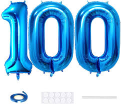 Keiner weiß so recht wohin. Xihuimay Number 100 Balloons 40 Inch Digital Balloon Alphabet 100 Birthday Balloons Digit 100 Helium Balloons Big Balloons For Birthday Party Supplies Wedding Bachelorette Bridal Shower Blue Number 100 Homefurniturelife Online Store
