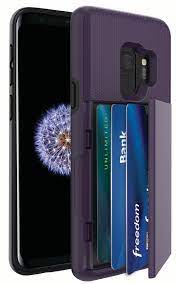 Magnetic flap to keep it closed and protected, secure magnetic closure. Blackweb Phone Case With Easy Access Fan Out Hidden Credit Card Holder Stand For Samsung Galaxy S9 Purple Walmart Com Walmart Com