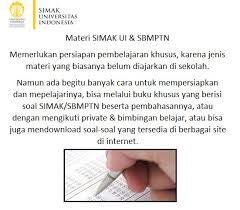 Check spelling or type a new query. Simak Ui Sur Twitter Yuk Download Dan Pelajari Contoh Soal Simak Ui Ipa Ips Kemampuan Dasar Dan Soal Simak Internasional Pada Link Berikut Https T Co Xkcw2v6evu Https T Co Lp21rwr1na