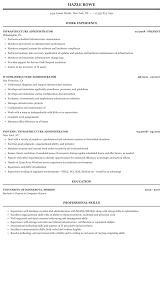 You can take benefits of almost all the features of it asset management software or cloud asset management application. Infrastructure Administrator Resume Sample Mintresume