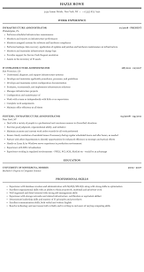 Microsoft even provides free planner templates and tracking templates for many of your favorite hobbies or to help streamline activities. Infrastructure Administrator Resume Sample Mintresume