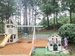 Backyard Dreams Swing Set And Playhouse Project Nursery Play Houses Dream Backyard Backyard