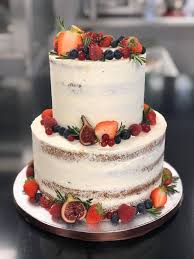 Epingle Sur Naked Cake Cake Champetre