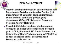 Departemen pertahanan ri, daerah khusus ibukota jakarta. Sejarah Internet Internet Awalnya Merupakan Suatu Rencana Dari Departemen Pertahanan Amerika Serikat Us Departmentt Of Defense Pada Sekitar Tahun 60 An Ppt Download