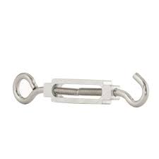 Get free shipping on qualified turnbuckle products or buy online pick up in store today. Everbilt 1 4 In X 5 1 4 In Stainless Steel Hook And Eye Turnbuckle 803724 The Home Depot