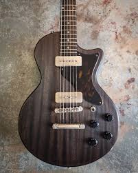 Black And White Ebony Fretboard Wide Sky Guitars On Instagram Made A Jr Version Because I Ve Always Wanted One Sapele Body Mahogany Neck Ebony Fretboard With Arcane Guitar Sapele Ebony