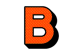 Download Comic Pop Art Alphabet B Svg Cut File By Creative Fabrica Crafts Creative Fabrica SVG Cut Files
