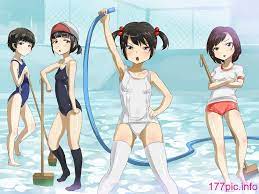 No Such Agency] 媚薬プールでスク水が溶けた雛娘大乱交[101P] | 177漫畫