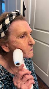 Watching my mom glow up with the LumiSpa ✨ She’s loving how smooth and  refreshed her skin feels after just 2 minutes! #LumiSpaLove #AgelessGlow  #SkincareGoals #jenniferkatesnuskin #jenniferkate