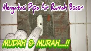 Cara mudah nambal tembok bekas paku. Cara Mudah Memperbaiki Pipa Bocor Dalam Dinding Rumah Youtube