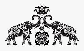 Download Boho Bohemian Elephant Elephants Mandala Freetoedit Indian Elephant Vector Png Free Transparent Clipart Clipartkey