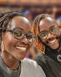 Lupita Nyong'o and her twin brother Junior made a dazzling appearance