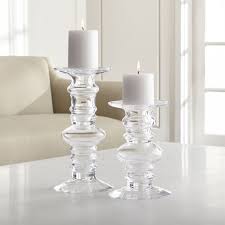 Get the best deals on glass pillar candle candles. Shop Barlow Clear Glass Pillar Candle Holders Skillfully Crafted Of Blown Glass This Beautiful Glass Pillar Candle Clear Glass Candle Holders Candle Holders