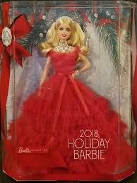 Barbie 2018 Holiday Signature Collector 30th Anniversary Doll Blonde New Ebay Holiday Barbie Dolls Barbie Gowns Christmas Barbie