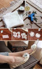 Diy Shoe Clips Ruffled Diy Shoes Ruffle Diy Diy Wedding Shoes
