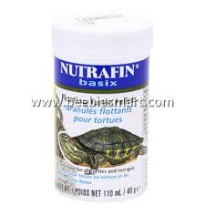 And an 8 inch slider would still get the greens, but would only get a high protein food as an occasional snack, with most pellets being something like zoomed maintenance formula. Nutrafin Basix Turtle Pellet