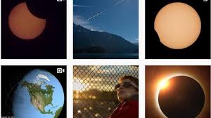 Penampakan gerhana bulan total yang kita lihat seolah berwarna merah, nantinya merupakan cara otak merespons tangkapan gambar yang dilihatnya. Wow Nasa Rilis Foto Dan Video Gerhana Matahari Total Begini Wujudnya Serambi Indonesia