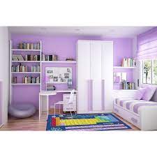 This Fun Themed Blue Accent Rug Is A Perfect Addition To Your Child S Room The 8 X 11 Kid S Rug Purple Bedroom Design Small Bedroom Decor Small Room Design