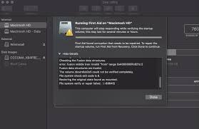 I Get An Error Saying That There S Corruption That Needs To Be Repaired