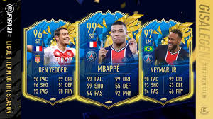 Other highlights included neymar jr (cam, 96), memphis depay (cf, 95) and jose fonte (cb, 93). Fifa 21 Ligue 1 Tots Predictions Tots Mbappe Tots Neymar Tots Ben Yedder Tots Depay Tots Bamba Youtube