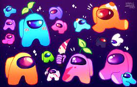 Without fail, they'll usually blame me no matter what haha! Among Us Kawaii Wallpapers Wallpaper Cave