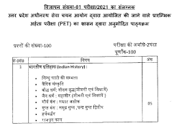 Uttar pradesh subordinate service selection commission (upsssc) has announced a notification for for conducting the exam of preliminary eligibility test (pet) 2021. Upsssc Pet Syllabus 2021 Studywithgyanprakash