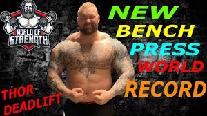 New Bench Press World Record Youtube