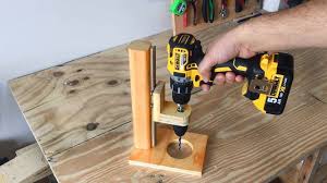 Making A Mobile Drill Press Drill Guide El Yapimi Matkap Kilavuzu Youtube Matkap Matkap Tezgahi Ahsap Isleme