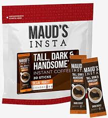 This blend is packed with flavor and lacks the bitterness that turns some people off of darker roasts. Maud S Instant Decaf Dark Roast Coffee Insta Decaf Tall Dark Handsome 30ct Solar Energy Produced Single Serve Dark Roast Decaf Instant Coffee Travel Packs 100 Arabica Coffee California Roasted Ali Espresso